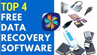 Top 4 Best Free Data recovery software Pen drive  SD card  Memory card  storage Disk [upl. by Ailet29]