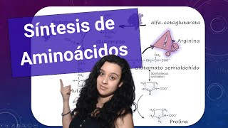 Metabolismo de aminoácidos 1 Síntesis de aminoácidos [upl. by Linc]