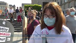 4000 personnes ont manifesté pour le refinancement de la Santé [upl. by Eseila58]