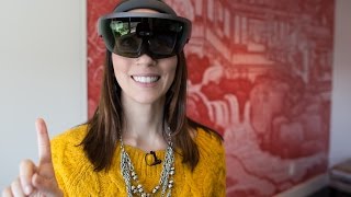 Microsoft HoloLens what it’s really like [upl. by Nosnah]