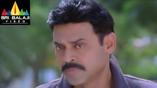 Gharshana Movie Venkatesh Action Scene  Venkatesh Asin  Sri Balaji Video [upl. by Aerdnaeel]