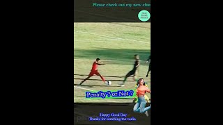 referee doesnt know the penalty rule amp funny moments comedy shorts shorts jokes funny [upl. by Ahsinwad]