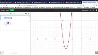 Using Desmos to Generate a Table [upl. by Edmead]