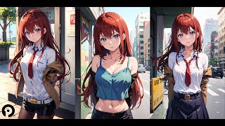 Cute fanart of Kurisu from Steins Gate [upl. by Ydollem717]