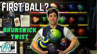 How To Choose Your First Bowling Ball  Brunswick Twist  Ideal First Ball [upl. by Nanam]