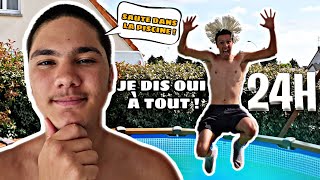 JE DIS OUI À TOUT PENDANT 24H   YES MAN CHALLENGE [upl. by Fasta]