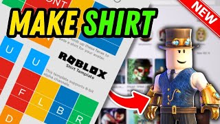 How To Make A Shirt In Roblox  StepbyStep [upl. by Pederson]