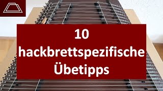 10 hackbrettspezifische Übetipps [upl. by Irpak]