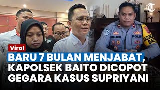 IMBAS KASUS SUPRIYANI Iptu Muh Idris Dicopot dari Jabatan Kapolsek Baito Baru 7 Bulan Menjabat [upl. by Ailices]