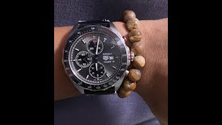 Review of TAG Heuer Formula 1 Calibre 16 Tutorial of Chronograph and Tachymeter [upl. by Selim]