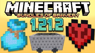 ✅ Minecraft 1212 REVIEW COMPLETA  Bundles Of Bravery RESUMEN Español [upl. by Virgie]