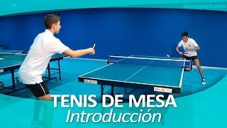 TENIS DE MESA 1 Introducción [upl. by Lihkin]