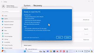 How To Reset Windows 11  Without losing personal files [upl. by Zelikow579]