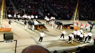 Edinburgh Tattoo 2011  Royal Navy Gun Race [upl. by Clary]