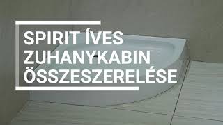 Leziter Spirit íves zuhanykabin összeszerelése [upl. by Aicela413]