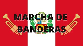 Marcha de Banderas ESENG  PERU [upl. by Idonna]