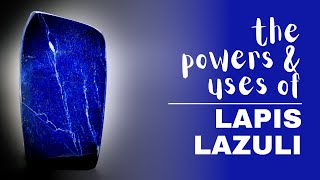 Lapis Lazuli Spiritual Meaning Powers And Uses [upl. by Ahteral]