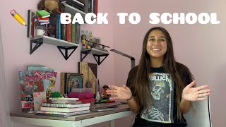 BACK TO SCHOOL thoughts goals etc [upl. by Bernita]