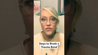 Steps to Break the Trauma Bond narcissist npd traumabond personalitydisorder npdabuse cptsd [upl. by Ydnyc]