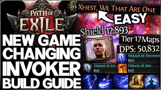 Path of Exile 2  New INSANE DPS Invoker Build Found  OP Herald of Ice Immortal Monk  Best Guide [upl. by Viridissa]