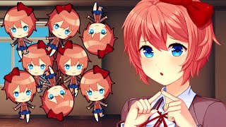 Tropes Multiple Sayoris and Our Reality  quotForever amp Everquot DDLC Mod [upl. by Dnalevelc33]