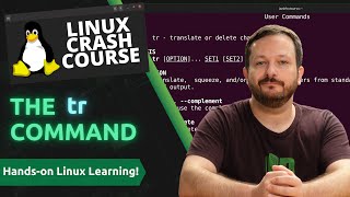 Linux Crash Course  The tr Command [upl. by Otrebliw]