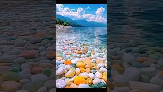 beautiful pebbles under clear waterNature videos ecodiscovery [upl. by Astri]