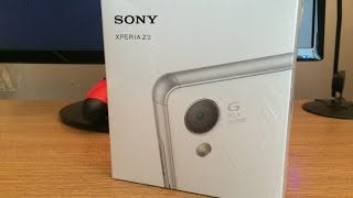 2015 Hands on  Sony Xperia Z3 D6603 Copper Colour  UnboxingOverview [upl. by Hoshi175]