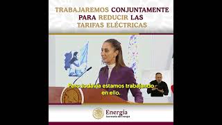 TRABAJAREMOS CONJUNTAMENTE PARA REDUCIR LAS TARIFAS ELÉCTRICAS [upl. by Anaerb]