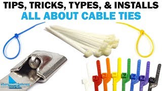 All About Cable Ties  Tips Tricks Types amp How to Use them  Fasteners 101 [upl. by Anurag]