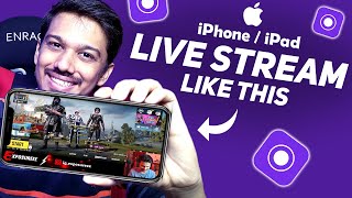 How to Live Stream From iPhone  iPad  StreamChamp Full Tutorial [upl. by Atem]