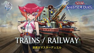 Trains  Railway  Anna Kaboom Super Express Bullet Train  Ranked Gameplay YuGiOh Master Duel [upl. by Valene]