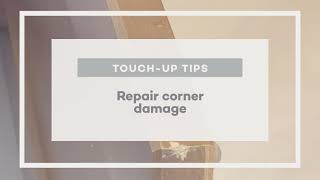 How to Repair Corner Damage on KraftMaid Cabinets [upl. by Lucine]