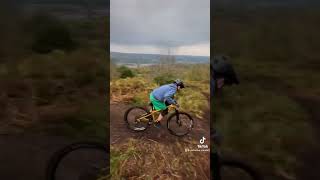 ilkley moor today mtb mountainbikejumps mountainbikestunt mtbbikes mtbjumps mtbjump downhill [upl. by Martijn70]