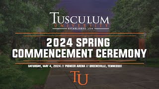 2024 Spring Commencement Ceremony 1000 AM [upl. by Matias247]