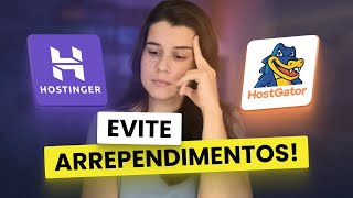 Hostinger ou Hostgator Qual a melhor hospedagem em 2024 [upl. by Patrica]