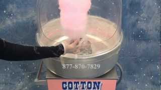 How To Make Cotton CandyCotton Candy Demonstration [upl. by Uni]