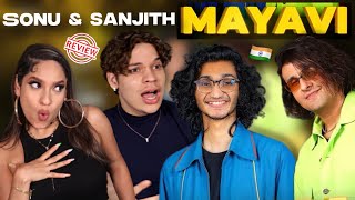 EXQUISITE INDIAN MUSIC Waleska amp Efra react to Mayavi  Sonu Nigam  Sanjith Hegde [upl. by Nyrok]