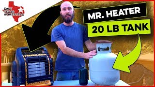 How Long Does Propane Last  Mr Heater Big Buddy [upl. by Iey]