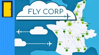 Fly Hard  Fly Corp Airline Strategy Game [upl. by Ivek]