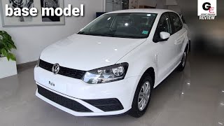 2020 Volkswagen Polo Trendline  2020 Polo Base Model  THE QUALITY HATCHBACK  detailed review [upl. by Chase]