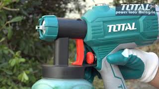 TOTAL® tools Electric Spray Gun 450W TT4506 [upl. by Htebirol]