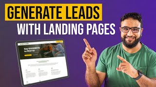 Generate Leads With Landing Pages Best Practices and Examples [upl. by Neleag]