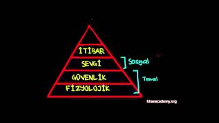 Maslowun İhtiyaçlar Hiyerarşisi Psikoloji  Davranış [upl. by Jamima]