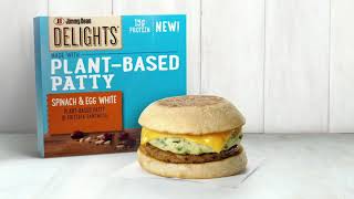 New Jimmy Dean Delights PlantBased Patty [upl. by Rafaellle]