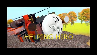 HIROS ACCIDENT V2  Trainz Remake Clip  Helping Hiro [upl. by Rockafellow]