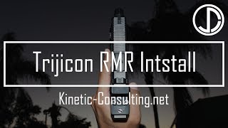 Trijicon RMR Installation [upl. by Ijneb]