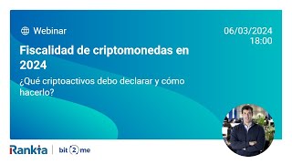 Fiscalidad de criptomonedas en 2024 [upl. by Harbert]