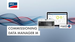 SMA Data manager EDMM10 installations commissioning and configurations setup onlinemonitoring [upl. by Biegel]