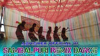 Sambalpuri remix dance 2024  new sambalpuri remix song  Sambalpuri Dance performance 2024 [upl. by Yoral]